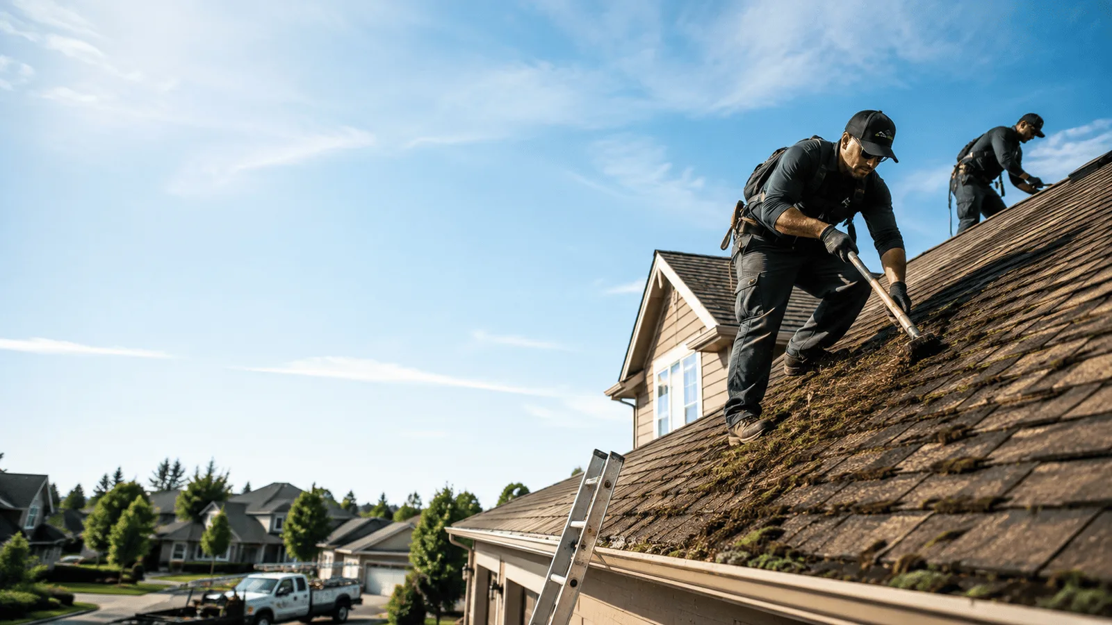 Roof Moss Removal in Salvisa, KY near me